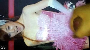 i explode cumshots all over tiffany lady marmalade's sexy lingerie body feels incredible