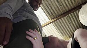 Wife Strips Naked for Builder While Hubby Works