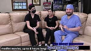 dr tampa bratty cheerleader mya gets physical backstage humiliation