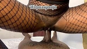 blacked teen wetpussynaija drips on huge african bbc cowgirl ride