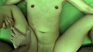 POV sex with my tight Japanese GF... blowjob, anal creampie! 😍🍑💦