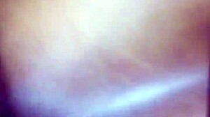 Amateur teen pussy orgasms wildly on huge black cock!