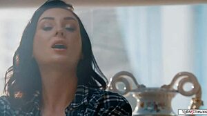 busty latin shemale ariel demure licks pussy in 69 fairy play