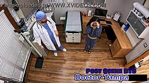 dr tampa bratty cheerleader mya gets physical backstage humiliation