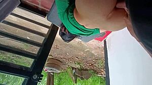 finale: neighbor wrecked my ass anal in in-laws garden love it huge creampie! 🔥🍑💦 alexachris20