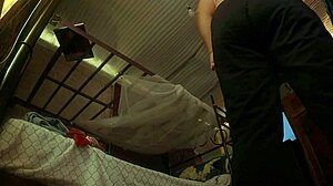 voyeur catches sexy mexican puta fresh from shower hidden cam