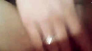 mexican slut fingers her needy pussy solo