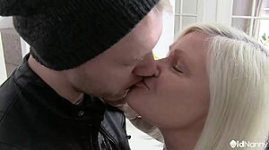 lacey starr's huge natural tits bounce in british milf hardcore doggystyle