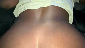 POV: Ebony-Nymphe mit Monster-Blackcock hart gefickt!