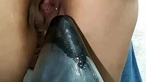 Kinky Big Ass Slut Sits On Cock Til Asshole Inverts Nearly Out