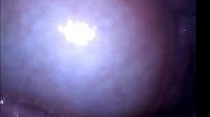 Girl Cums Filmed Inside Vagina Close-Up View