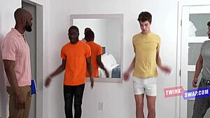 Step dads swap twinks bareback gangbang rimjobs big black cocks monster anal banging interracial