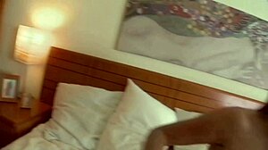 Russian Threesome: Shaved Milfs Deepthroat Big Cock Creampie Ride