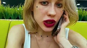 beautiful slut fingers herself on webcam