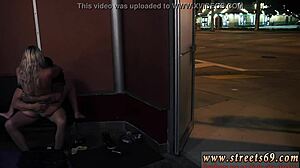 Sex Machine Dominates Cute Tiny Blonde Valerie White