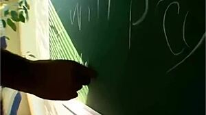 Teacher Rams Big Black Cock into Student!