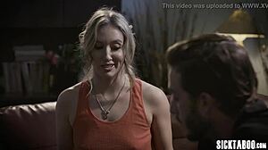 perverted guy rams big cock into riley reyes tight pussy