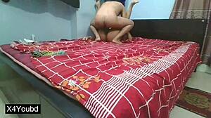 Watch My Shaved Indian Wife's Big Tits Jiggle in Hard Doggystyle Anal!