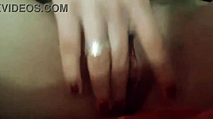 mexican slut fingers her needy pussy solo