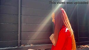 Artemisia Love Bounces Juicy Tits Outdoor for Fans