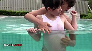 yui kasugano tempts with passionate outdoor creampie