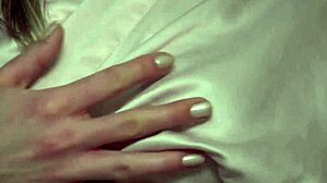 naughty young babe rides stepgrandpa cowgirl in bed