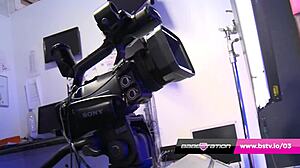 saskia tatts up the set fucking monty's big cock backstage