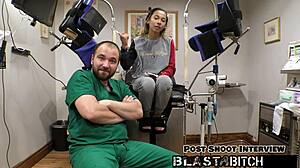 kalani luana's huge tits blasted cum close-up missionary facefuck