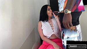 huge black dick destroys massive white pawg milf's tight pussy pov