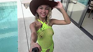 Wanna see this skinny asian slut ride cowgirl to orgasm?
