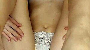 wanna see her in lingerie fuck pink dildo closeup?