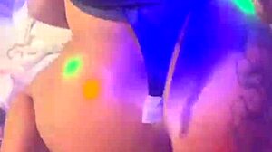 gaping ass wife brazilian beauty sits on young monster cock while cuckold husband watches homemade!