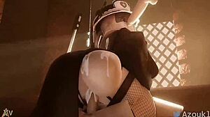 roblox egirl rams huge cock deep ass while sucking hard game fuck