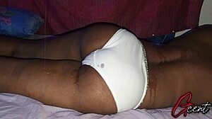 Nigerian amateur couple fucks slow with emotional music