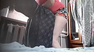 i fuck stepsis hard with strapon before her first guy pounding