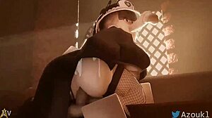 roblox egirl rams huge cock deep ass while sucking hard game fuck