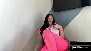 huge black dick destroys massive white pawg milf's tight pussy pov