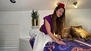 What makes Dani Daniels squirt so wildly in her solo play?