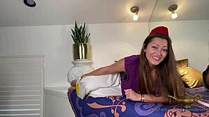 What makes Dani Daniels squirt so wildly in her solo play?