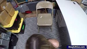 Blair Williams Fucked Hard By Nasty Officer After Theft