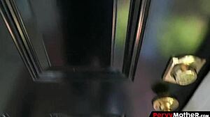 Pervymother stepmom invites stepson lingerie fuck at home 😈💦