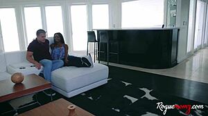 ebony stepmom stealing my boyfriend?? watch her wet bbw ass take it!