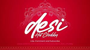 Chubby Indian Girl Teases Big Boobs Hairy Pussy