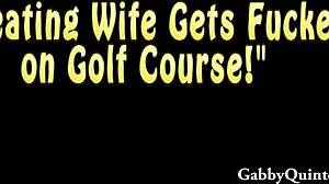 gabby quinteros cheating with lawn guy... caught outdoor cumshot 😈👅