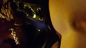 petite french slut shows off lingerie punk style...