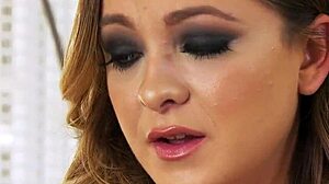 Cucked Hubby Watches Petite Wife Ride Better Cock