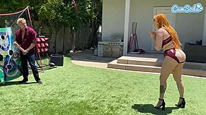 i couldn't resist step-son's huge cock pounding my big milf ass while hubby’s away