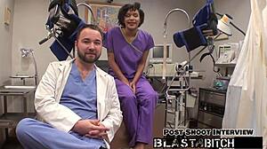 jackie banes' shaved pussy blasted with cum in pov anal