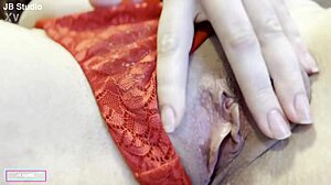 redhead brazilian squirts hard on balls and wet pussy?