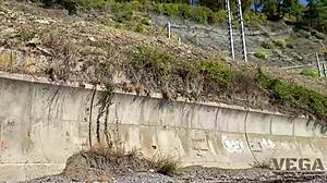 four feminists stuff teen girl's holes full of hot sperm